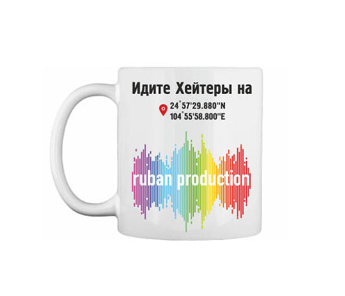 Печать на чашке